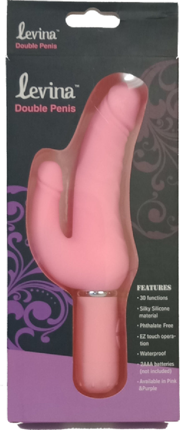 Levina Double Penis (Pink) – Club X