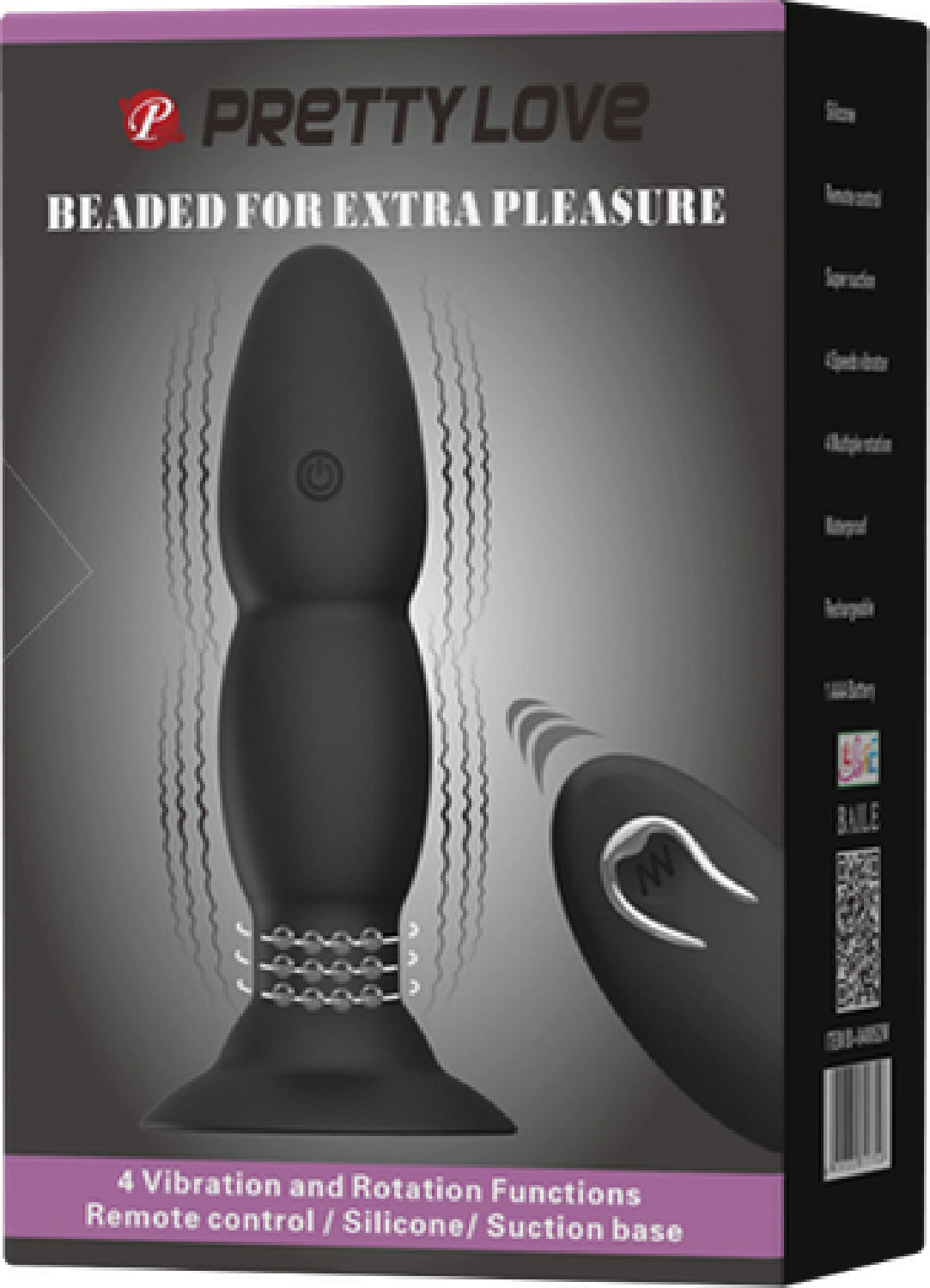 Beaded For Extra Pleasure Remote Butt Plug – Club X