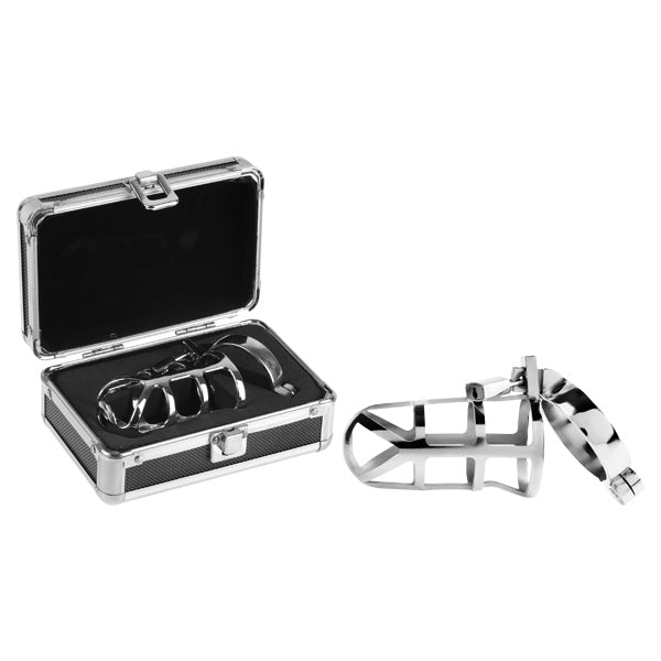 Metal Worx® Cock Cage - Silver – Pipedream Products