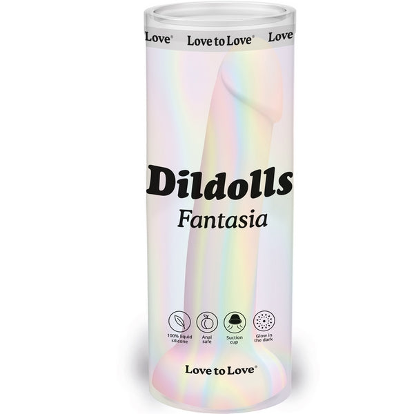 Dildolls Fantasia Glow In The Dark Dildo - Club X