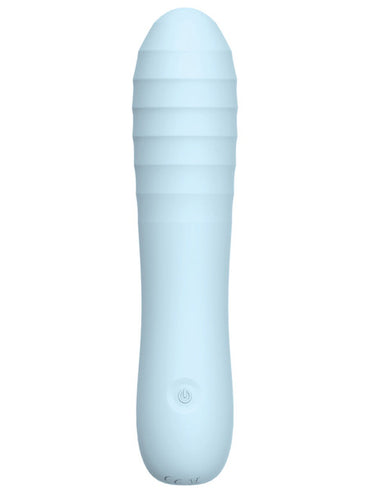 Soft By Playful Posh - Rechargeable Vibrator Blue  - Club X