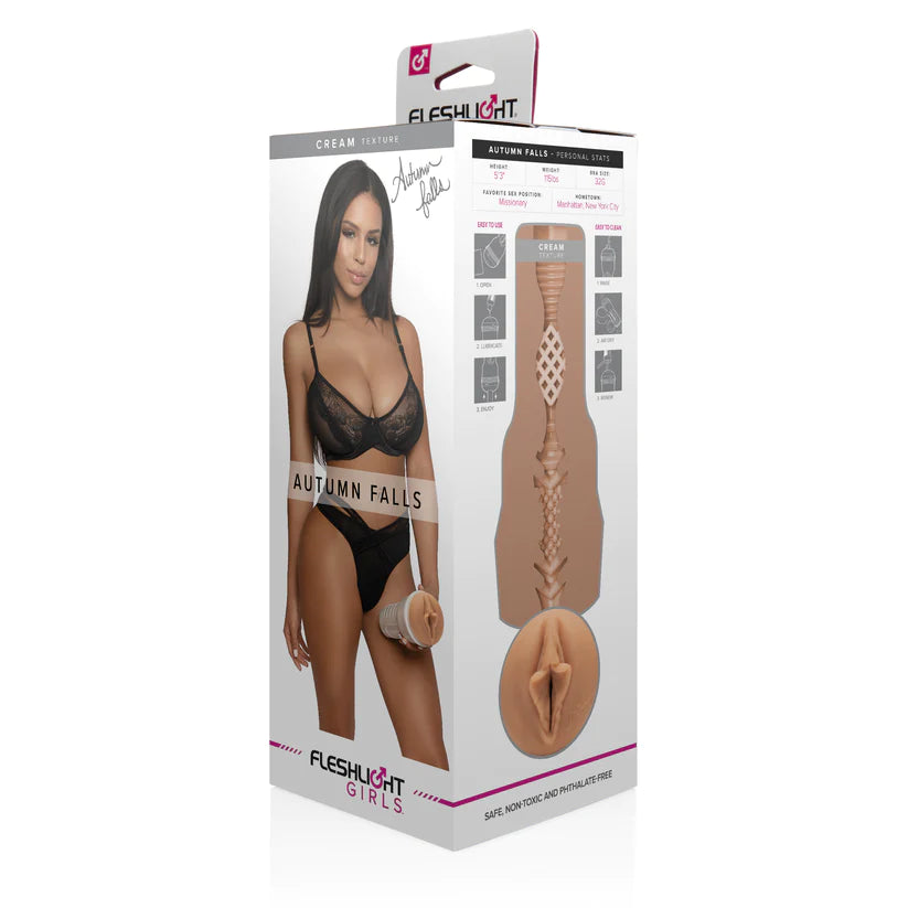 Fleshlight Girls Autumn Falls Cream Signature Vagina  - Club X