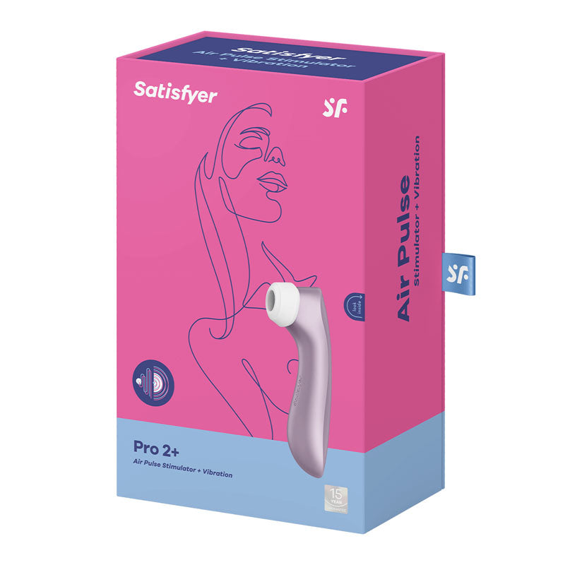 Satisfyer Pro 2+ Purple - Club X