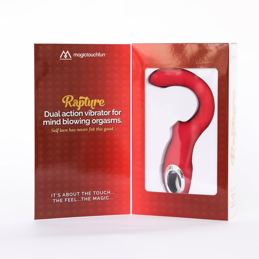 Magic Touch Fun Rapture Dual Action Vibrator  - Club X