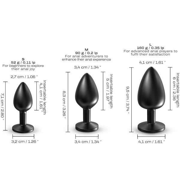 Dorcel Onix Buttplug Small - Club X