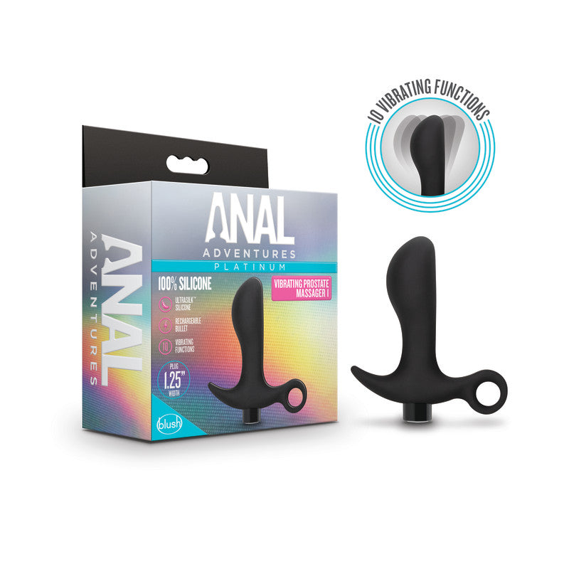 Anal Adventures Platinum Vibra Prostate Massager #1 - Club X