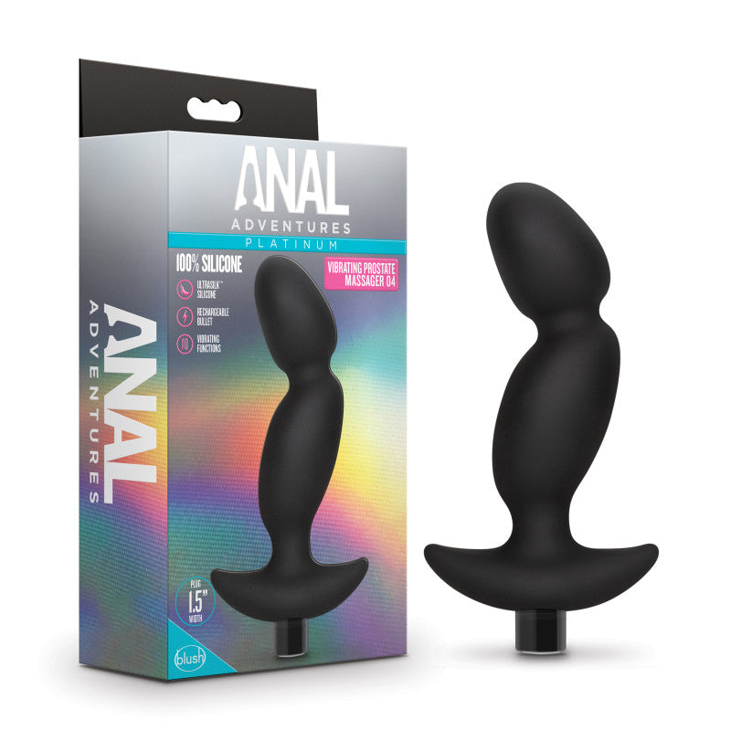 Anal Adventures Platinum Vibra Prostate Massager #4 - Club X