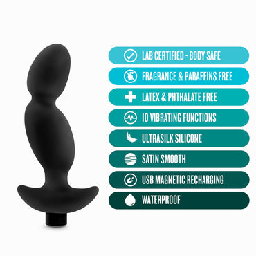 Anal Adventures Platinum Vibra Prostate Massager #4 - Club X