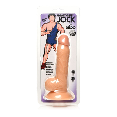 Fantasy JOCK Wrestling Wayne 7" Light Dildo with Balls - Club X