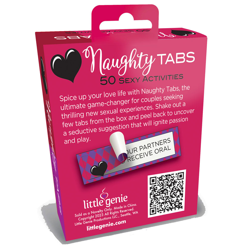 Naughty Tabs Set of 50 Activities - Club X