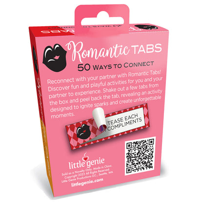 Romantic Tabs Set of 50 Activities - Club X