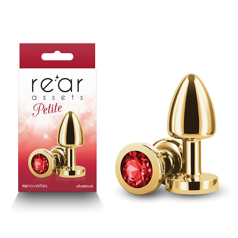 Rear Assets Petite - Gold with Red Gem - Club X