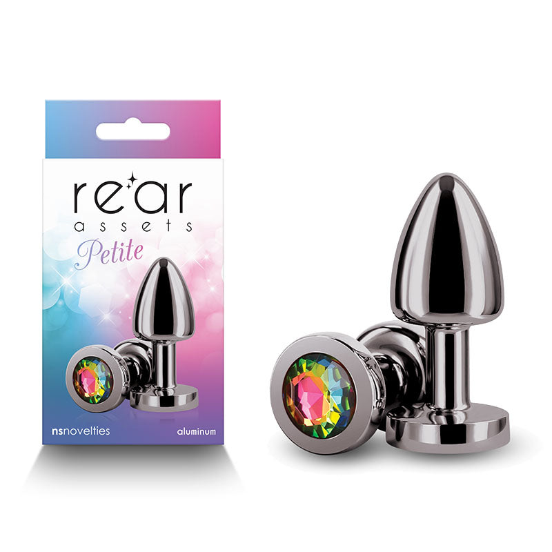 Rear Assets Petite - Gunmetal with Rainb - Club X