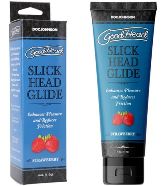 GoodHead Slick Head Glide Strawberry 120ml  - Club X