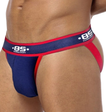 Club Jox 85 Collection Solid Pouch Blue Jockstrap - Club X