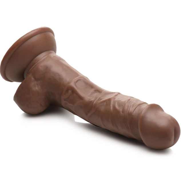 Fantasy JOCK Weightlifting Wesley 7" Dark Dildo with Balls - Club X