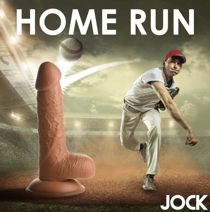 Fantasy JOCK Baseball Brian 7" Medium Dildo with Balls - Club X