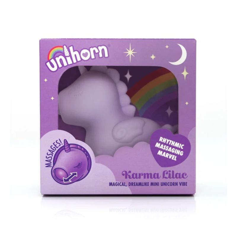 Unihorn Karma Lilac Small Vibrator and Cute Ladies Personal Toys  - Club X