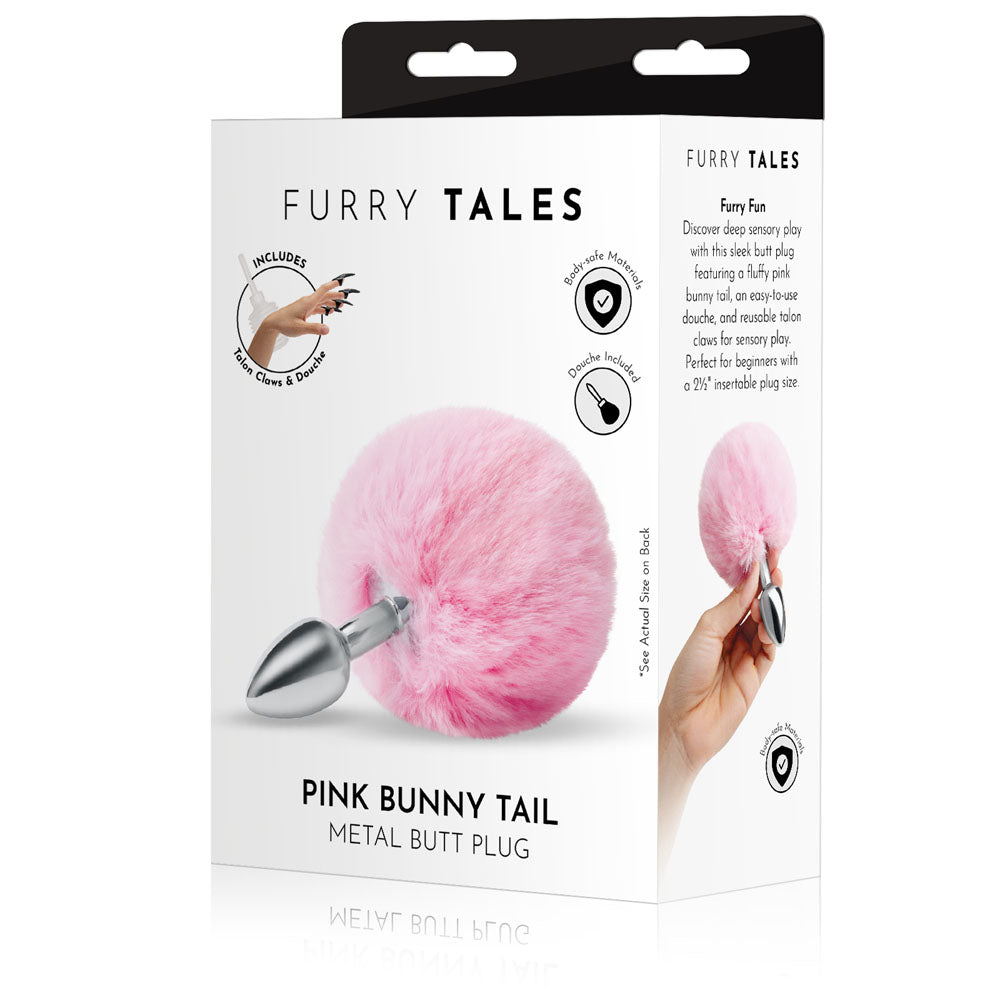 WhipSmart Furry Tales Pink Bunny Tail - Club X