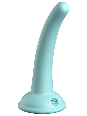 Dillio Platinum Curious Five 5in Teal Dildo - Club X