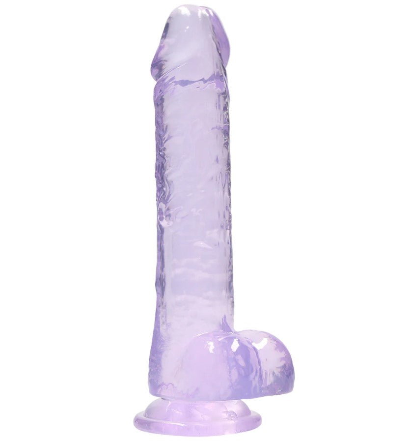 RealRock 8'' Realistic Dildo With Balls  - Club X