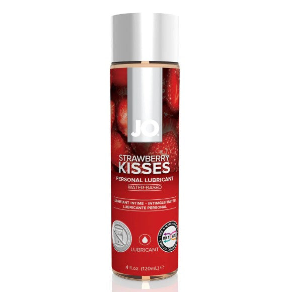 JO H2O Strawberry Kiss Personal Lube - 120ml  - Club X