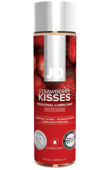 JO H2O Strawberry Kiss Personal Lube - 120ml  - Club X