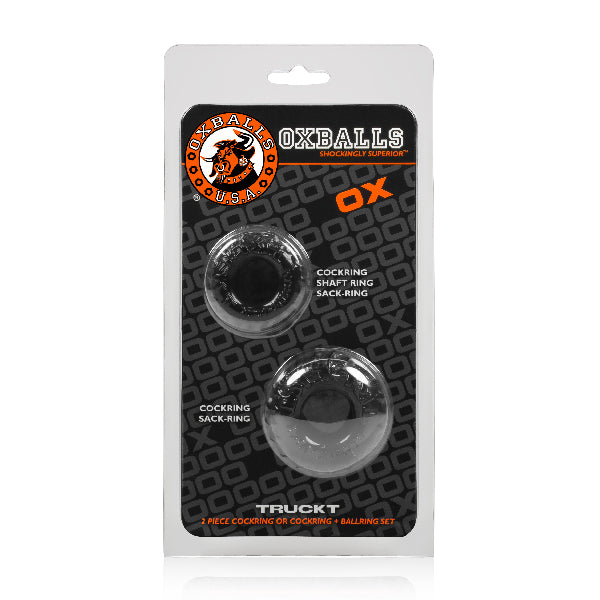 Oxballs TruckT Black Cock Ring - Club X