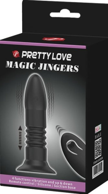 Rechargeable Magic Jingers (Black)  - Club X