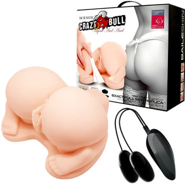 Crazy Bull Vagina And Anal Stimulator (Flesh) - Club X