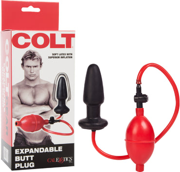 Expandable Butt Plug (Black)  - Club X