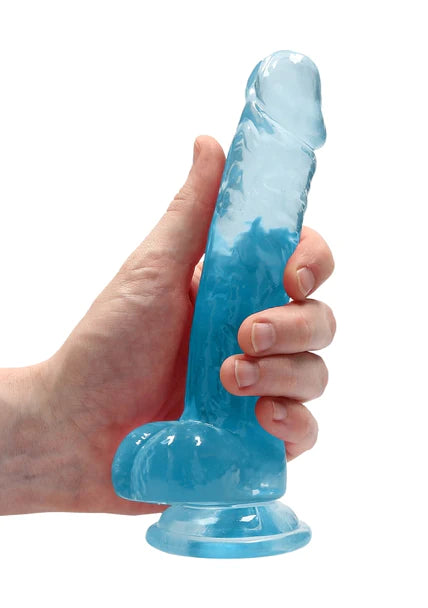 7" / 17 cm Realistic Dildo with Balls  - Club X