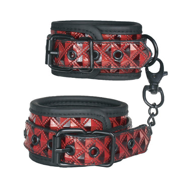 Magic Touch Ankle Cuffs Red  - Club X