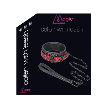 Magic Touch Fun Collar With Leash  - Club X