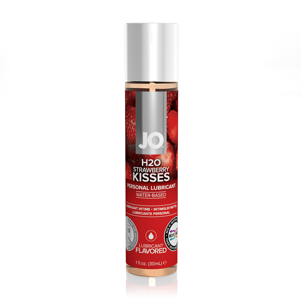 JO H2O Flavoured Lubricant Strawberry Kiss 30ml  - Club X