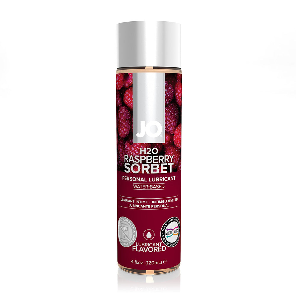 JO H2O Flavoured Lubricant Raspberry Sorbet 120ml  - Club X