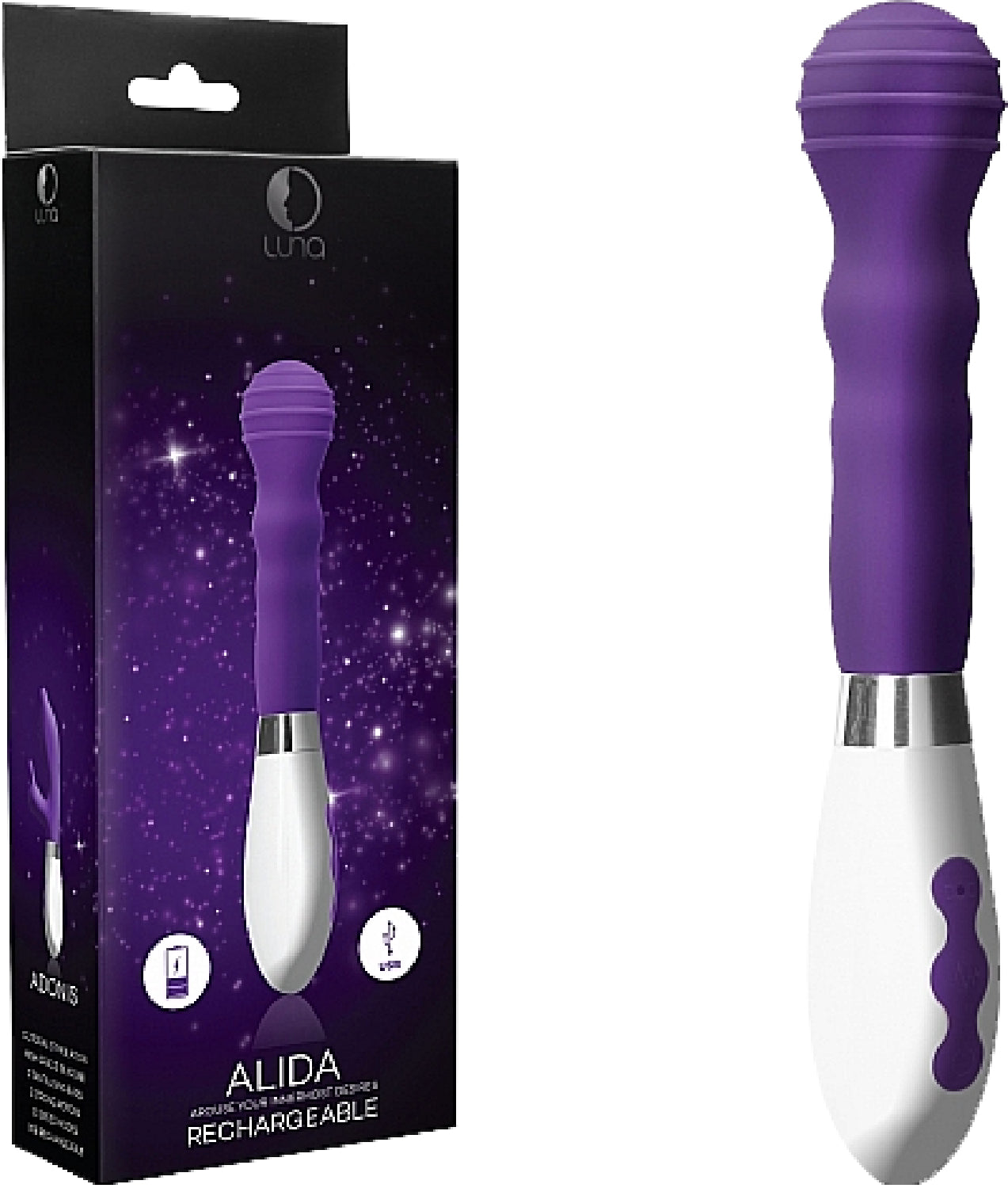 Alida Rechargeable Vibe Purple - Club X