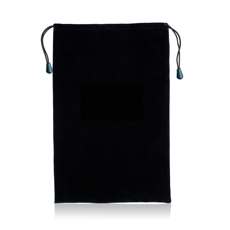 Adult Toy Pouch - Velvet Black  - Club X