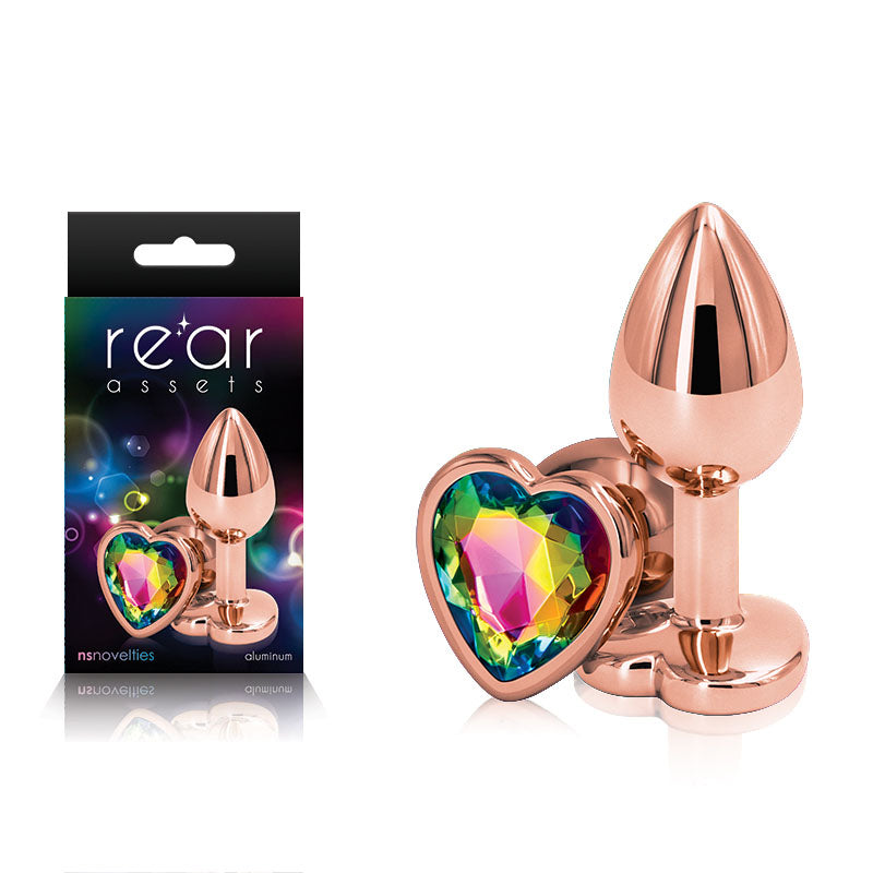 Rear Assets Rose Gold Heart Small  - Club X