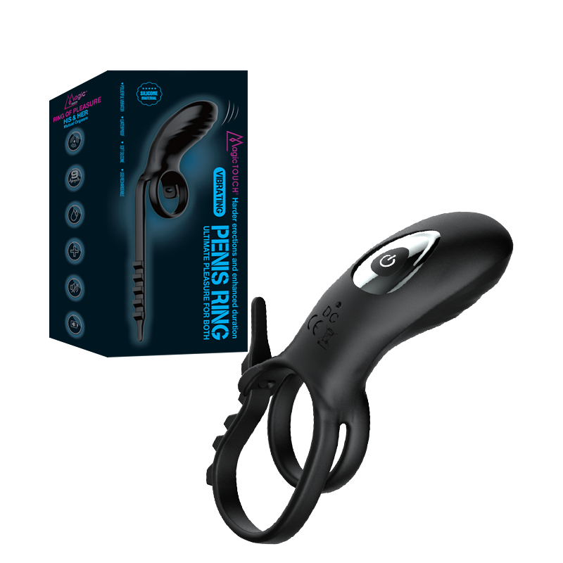 Magic touch  Rechargeable Vibrating Penis Ring  - Club X