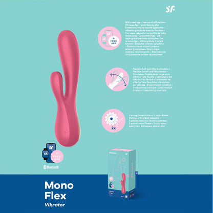 Satisfyer Mono Flex Red Rabbit Vibrator - Club X